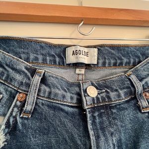 Agolde skinny jeans with distressed detail